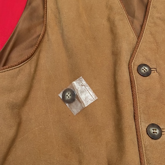 Mens Leather Vest. The Territory Ahead. Great Condition. See all pics. - Picture 11 of 15